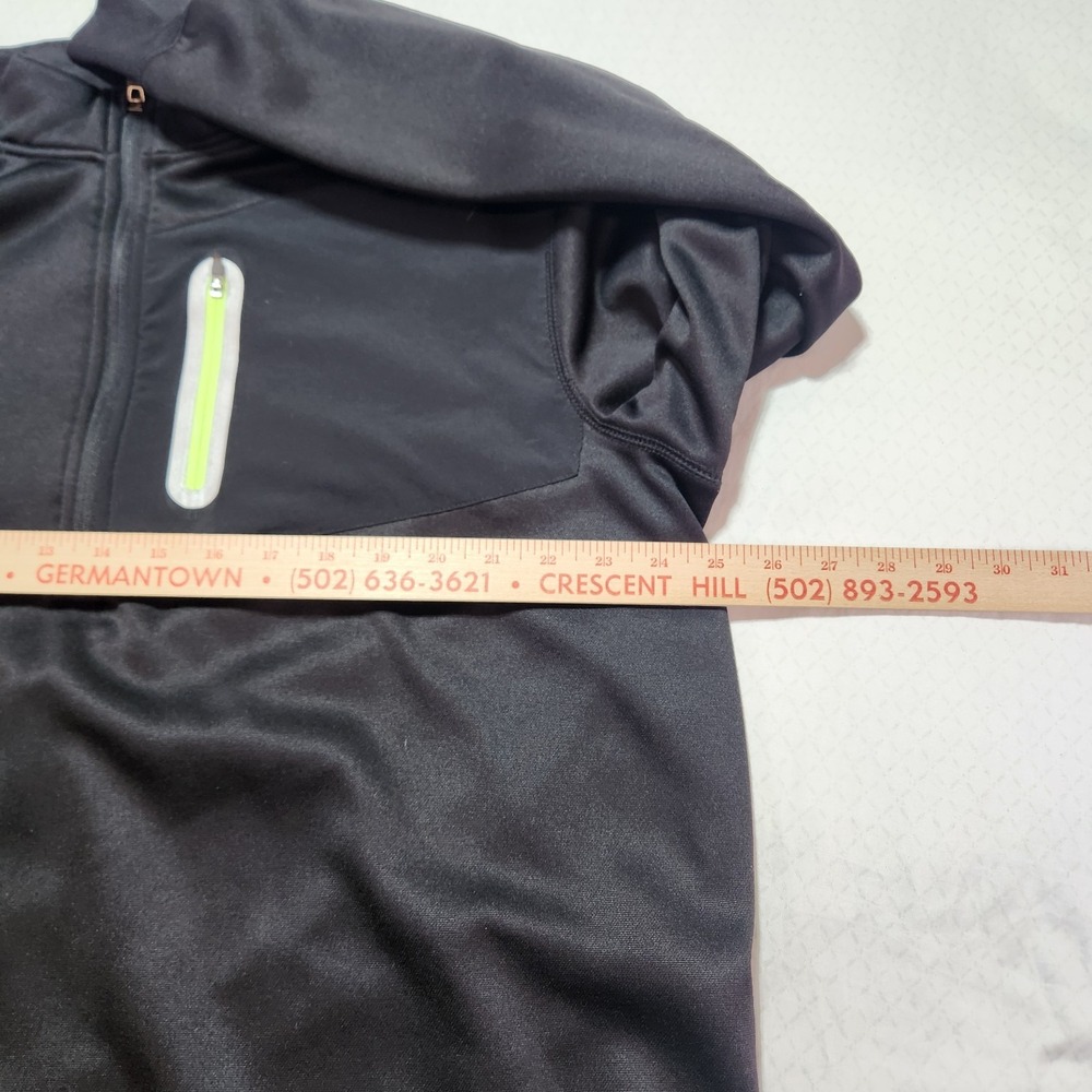 Mens Fila Sport Live in Motion 1/4 Zip Black Pullover - Size 2XL - Picture 7 of 11